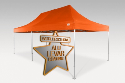 8x3m Faltzelt der HEXAGON-Serie