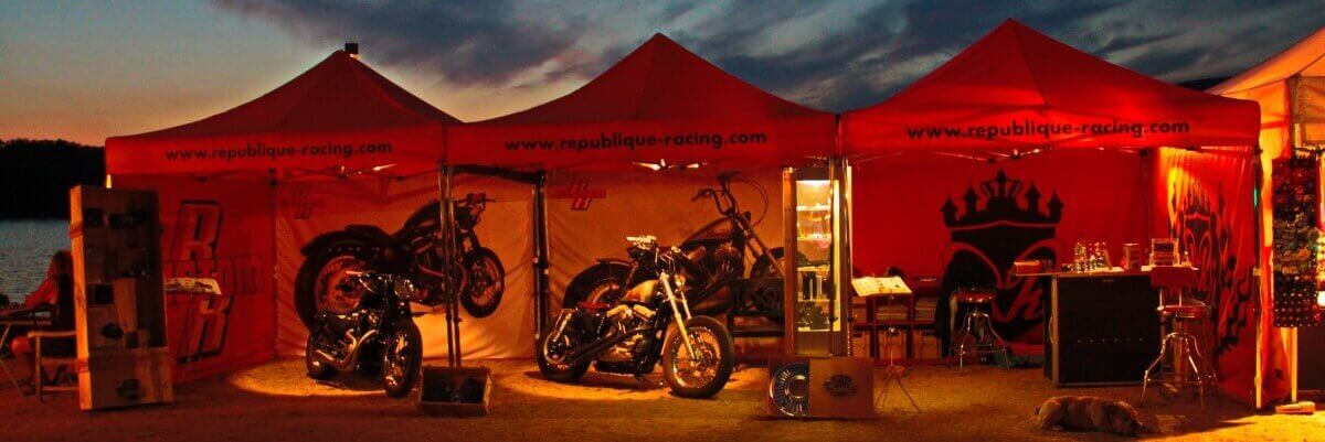 mobile Messezelte von QUICKUPTENT