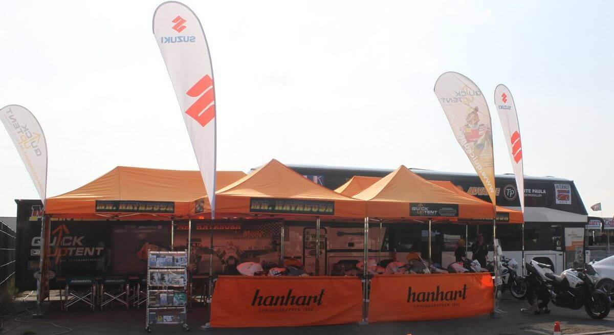 Promotionzelt-Landschaft von QUICKUPTENT