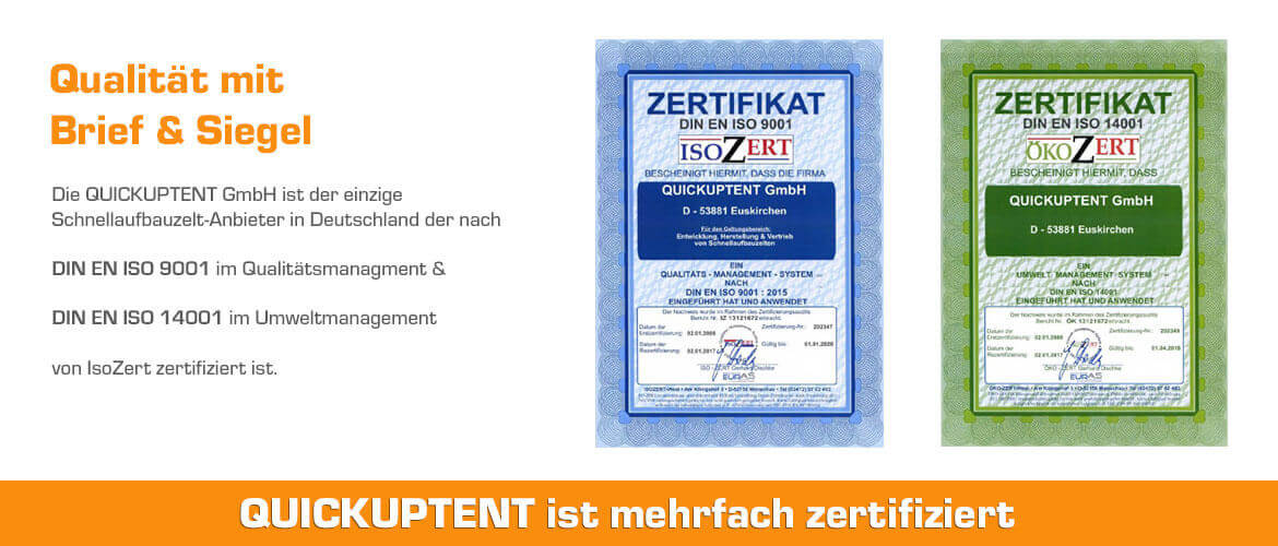 klicken und Zertifikate ansehen